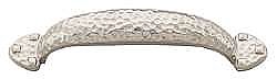Arts & Crafts Collection Hammered Pull - 3" on center - Satin Nickel