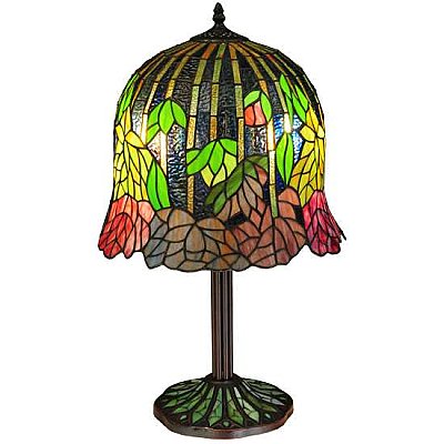 Vizcaya Mosaic Base Table Lamp with Mosaic Base, 23"