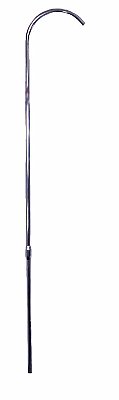 Solid Brass Gooseneck 2-Piece Bathtub Shower Riser - Multiple Finishes Available