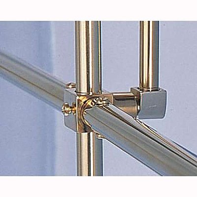 Solid Brass 90 Degree Elbow for "P" Series Shower Enclosures - For Extra Ceiling Mount