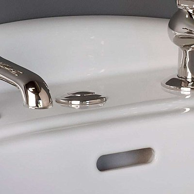 Solid Brass Sink Hole Cover - Multiple Finishes Available