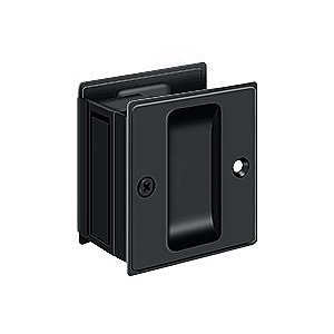 Solid Brass Pocket or Sliding Door Latch - Passage - Multiple Finishes
