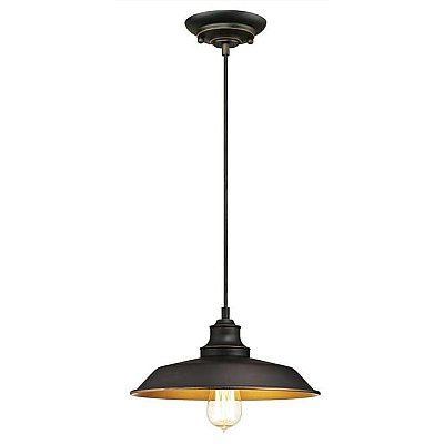 Oil Rubbed Bronze Pendant Industrial Ceiling Fixture