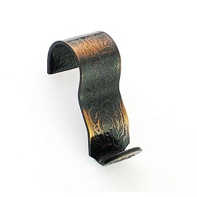 Picture Moulding Hook or Hanger for Picture Rail, Antique Copper
