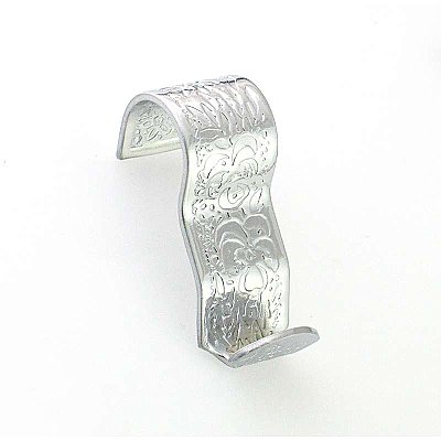 Picture Moulding Hook or Hanger for Picture Rail, Polished Chrome