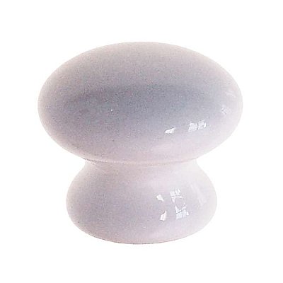 Porcelain Knob 1-1/2" Diameter