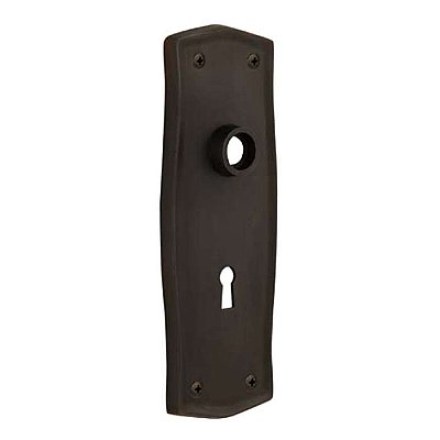 Prairie Solid Brass Door Plate