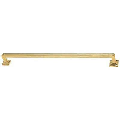 Brass Mission Style Appliance Pull, 12" on Center