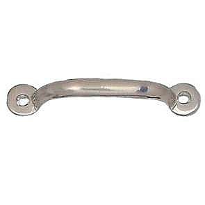 Brushed Nickel Pull  or Window Sash Lift - Medium