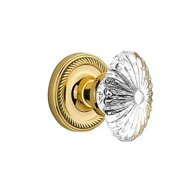 Solid Brass Rope Door Rosette
