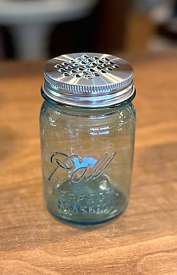Grater-Shredder Lid for Regular Mason Jars - Regular Mouth