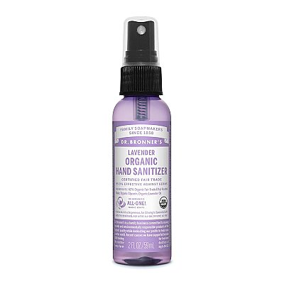 Dr. Bronner's Hand Sanitizer - Lavender - 2 Oz
