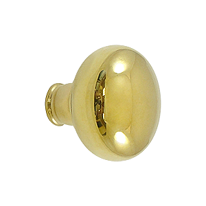 Solid Brass Storm Door Knob, Sold Each 1-3/4" Diameter