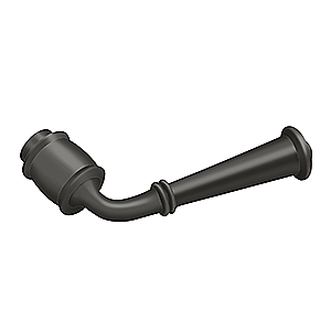 Solid Brass Classic Storm Door Lever, Sold Each 2-3/4" Wide