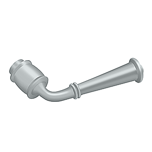 Solid Brass Classic Storm Door Lever, Sold Each 2-3/4" Wide