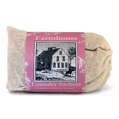 Sweet Grass Farms Laundry Sachets - White Lilac 3-pack