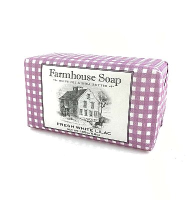 Sweet Grass Farms Triple Milled Bar Soap - White Lilac