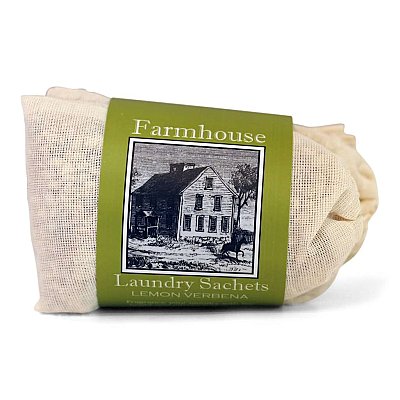 Sweet Grass Farms Laundry Sachets - Lemon Verbena 3-pack