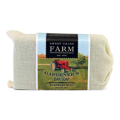 Sweet Grass Farms Gardener's Bar Soap - Rosemary Mint