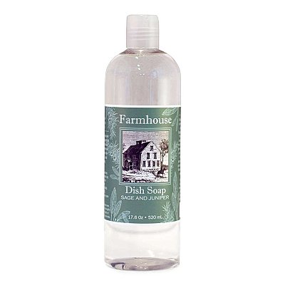 Sweet Grass Farms Plant Based Liquid Dish Soap - Sage & Juniper