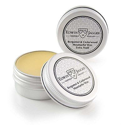 Edwin Jagger Moustache Wax - 15ml - Bergamot Cedarwood