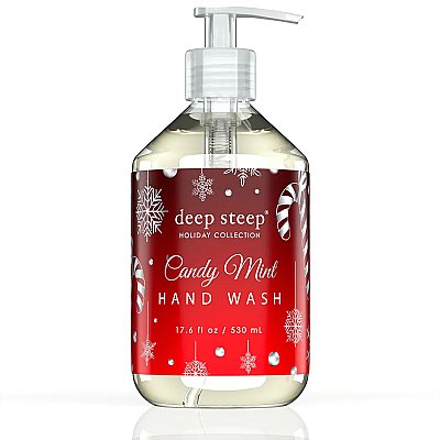 Deep Steep Argan Oil Liquid Hand Soap - Candy Mint