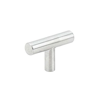 Stainless Steel Cabinet Knob, 2" Wide