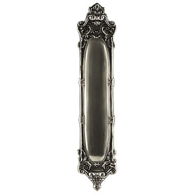 Louis Push Plate, 15-1/4" - Antique Pewter