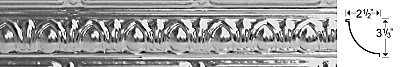 Cornice - 2-1/2" x 2-1/2" x 48"