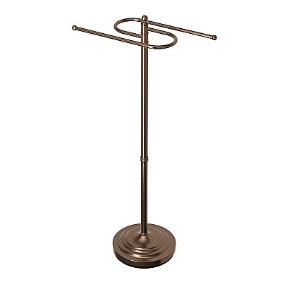 Freestanding S-Towel Holder - Bronze