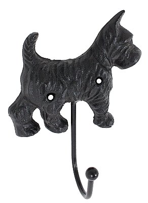 Cast Iron Scottie Dog Wall Hook