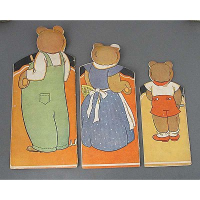All About Father Bear; All About Mother Bear; All About Baby Bear by Agnes York Durick (set of three books)