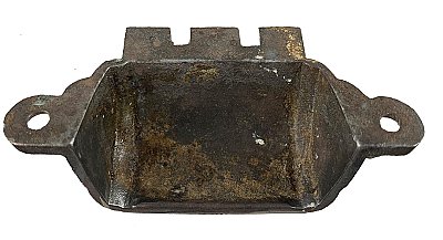 Pair of Antique Cast Iron Bin or Drawer Cup Pulls by P. & F. Corbin - Circa 1881