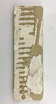 Antique Tan with Speckles Glaze Bathroom Sanitary Base Tile 6" x 2" Sold Each