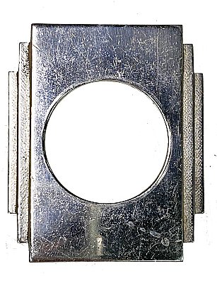 Antique Chrome Plated Cast Bronze Cylinder Lock Collar Ring by P. & F. Corbin - Circa 1920