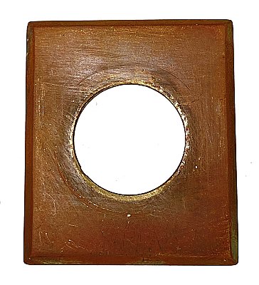 Antique Cast Bronze Cylinder Lock Collar Ring - Circa 1920