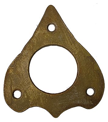 Antique Cast Bronze Cylinder Lock Collar Ring - Circa 1920