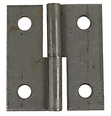 NOS 2" Left Hand Dull Steel Loose Joint Butt Hinge by Stanley - New