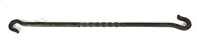 Antique Wrought Iron Double Ended Hook
