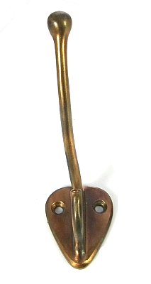 Antique Bronze Large Yale & Town Coat Hook