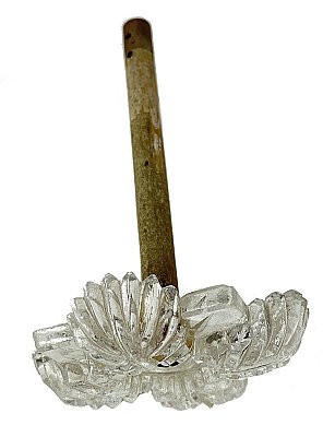 Antique Art Deco Pressed Glass Curtain Tieback - Circa 1920