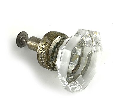 Antique Single Glass Cabinet Knob