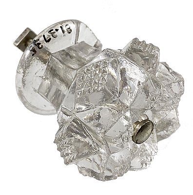 Antique Sandwich Glass Cabinet Knob - Circa 1850
