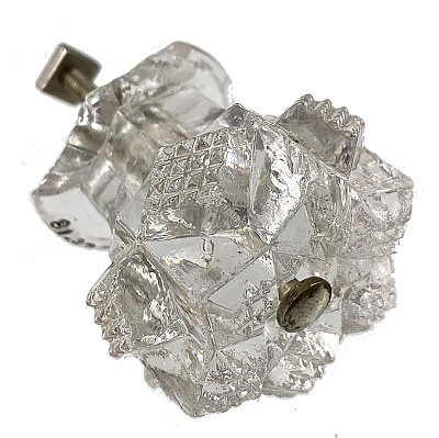 Antique Sandwich Glass Cabinet Knob - Circa 1850