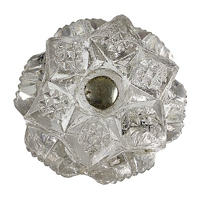 Antique Sandwich Glass Cabinet Knob - Circa 1850