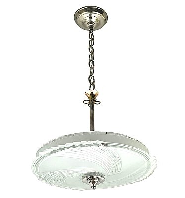 Antique Ceiling Light Fixture - Circa