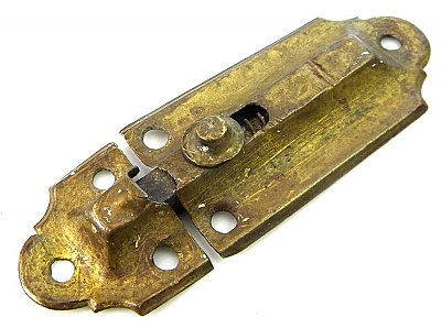 Antique Brass Early Spring Cabinet Latch
