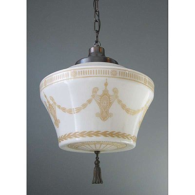 Antique Decorated Commercial Pendant Fixture
