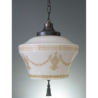 Antique Decorated Commercial Pendant Fixture