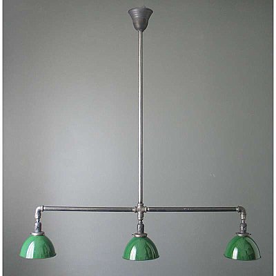 New Industrial Iron Billiard or Island Fixture